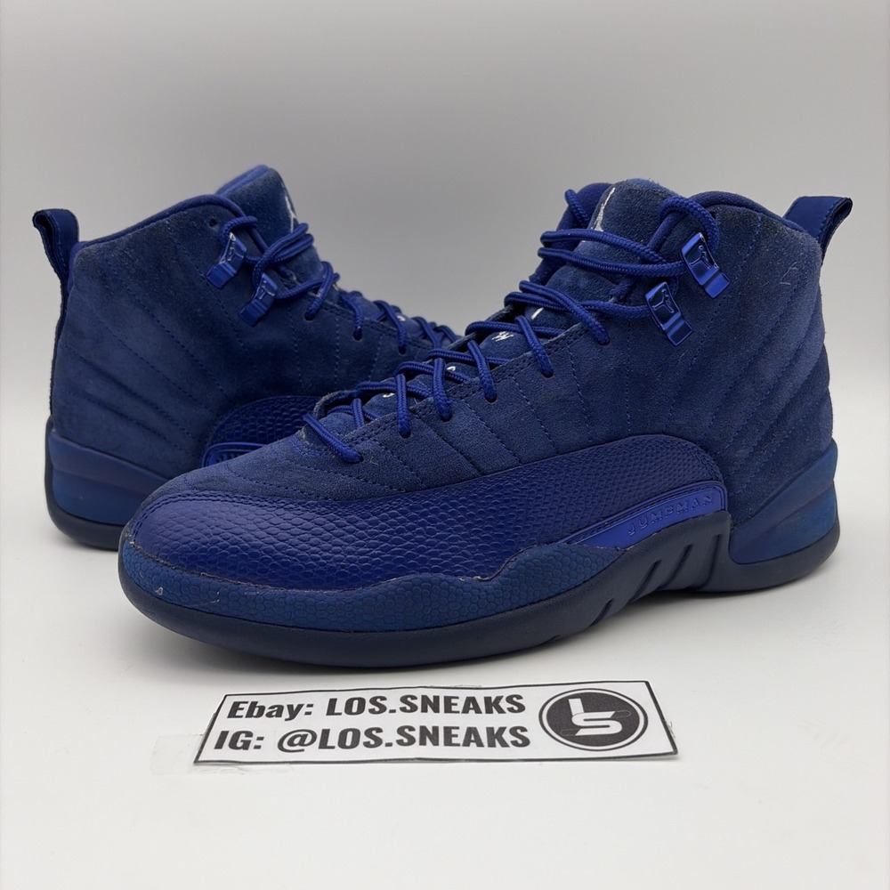 Size 7 - Air Jordan 12 Retro Deep Royal (130690-400)
